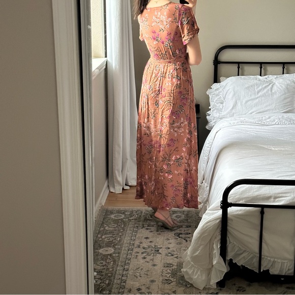 Floral maxi wrap dress size small ILLA ILLA - Picture 5 of 5